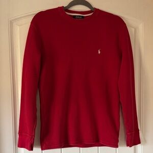 Polo by Ralph Lauren Vibrant Red Crew Neck